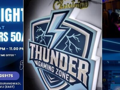 Gaming Internet Café: Thunder Gaming Zone – Maharashtra, India