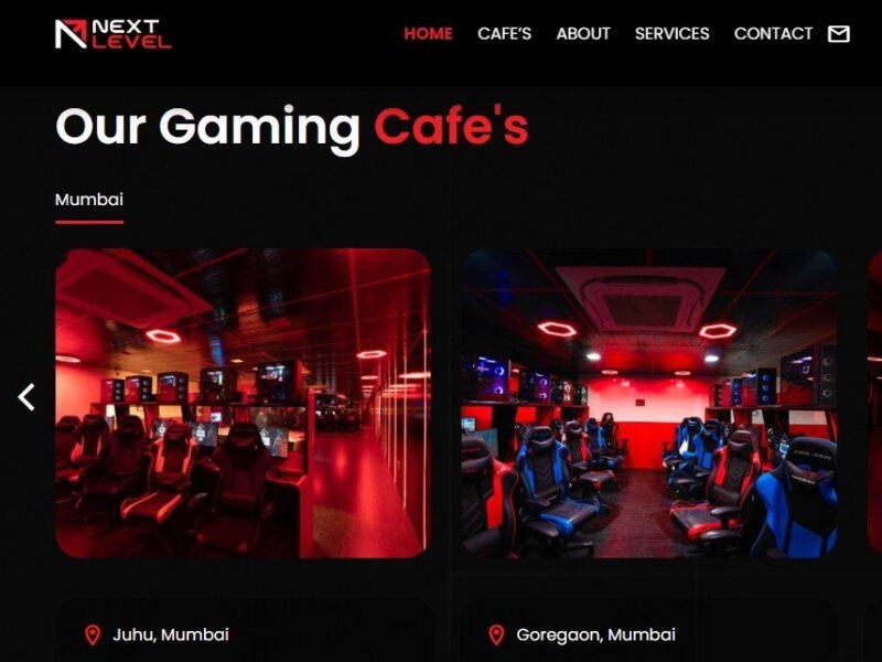 Next Level Gaming Cafe – Sion, Mumbai, Maharashtra, India