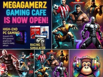 Gaming Internet Café: MegaGamerz – Bengaluru, Karnataka, India