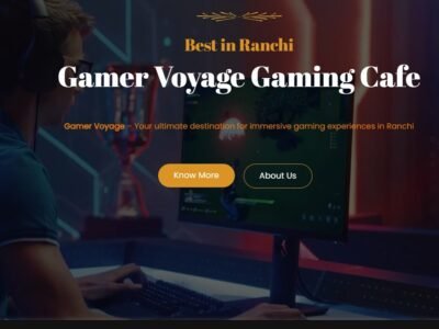 Gaming Internet Café Gamer Voyage – Ranchi, Jharkhand, India