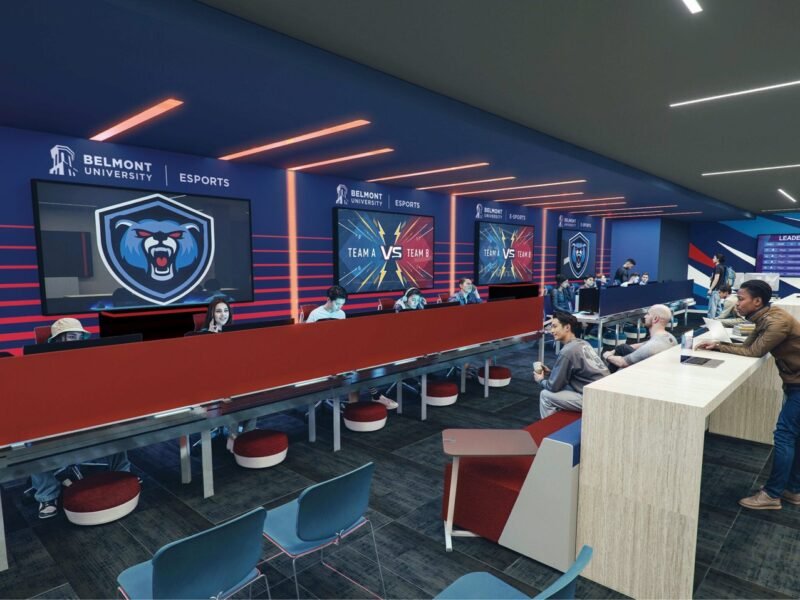 Belmont University Esports Lounge (Coming 2025) – Nashville, TN, USA